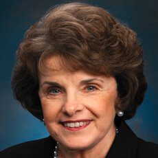 Headshot of California Democratic Senate candidate Dianne Feinstein supported by Senate Majority PAC.
