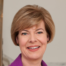 Headshot of Wisconsin Democratic Senate candidate Tammy Baldwin supported by Senate Majority PAC.